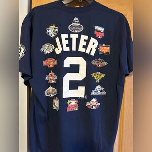 Derek Jeter New York Yankee t shirt. Size XL